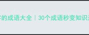 带武字的成语大全30个成语秒变知识达人