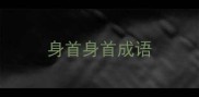 身首身首成语