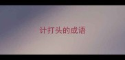 计打头的成语