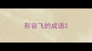 形容飞的成语