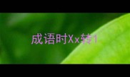 成语时Xx转
