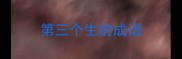第三个生的成语
