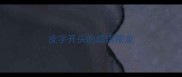 皮字开头的成语接龙