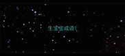 生宝宝成语