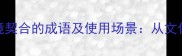 10个与爱相近意境契合的成语及使用场景从文化内涵到现代应用