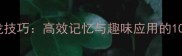 成语接龙技巧高效记忆与趣味应用的108种方法