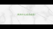 盹有什么成语成语