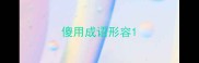 傻用成语形容