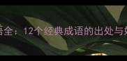 浩字成语全12个经典成语的出处与妙用指南