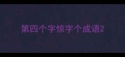 第四个字惊字个成语
