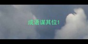 成语谋其位
