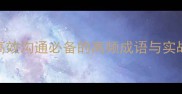 必学100个职场成语高效沟通必备的高频成语与实战应用附记忆技巧