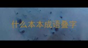 什么本本成语叠字