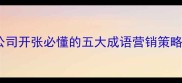 一鸣惊人航空公司开张必懂的五大成语营销策略与行业成功密码