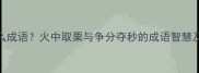 火争读什么成语火中取栗与争分夺秒的成语智慧及现代应用