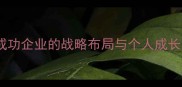 双翼齐飞成功企业的战略布局与个人成长的协同之道
